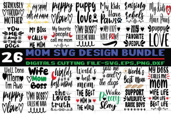 26 Mom SVG PNG Files: A Designer’s Honest Take for Real Embroidery Use