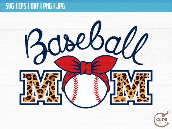Baseball Mom Life Leopard Print: Embroidery Review