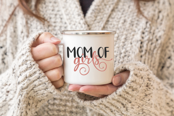 Mom of Girls Pink SVG: An Embroidery Designer’s Review